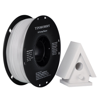 ASA 3D Printer Filament 1.75mm, 1 KG, White