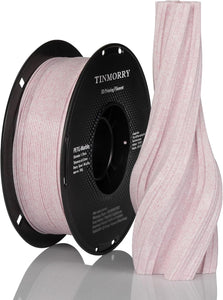 TINMORRY PETG Filament 1.75mm, PETG 3D Printer Filament, Compatible with Bambu FDM 3D Printer, 1 KG 1 Spool, Marble Magic Pink