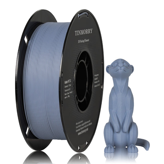 Matte PETG 3D Printer Filament 1.75mm, 1 KG, Matte Smog Blue