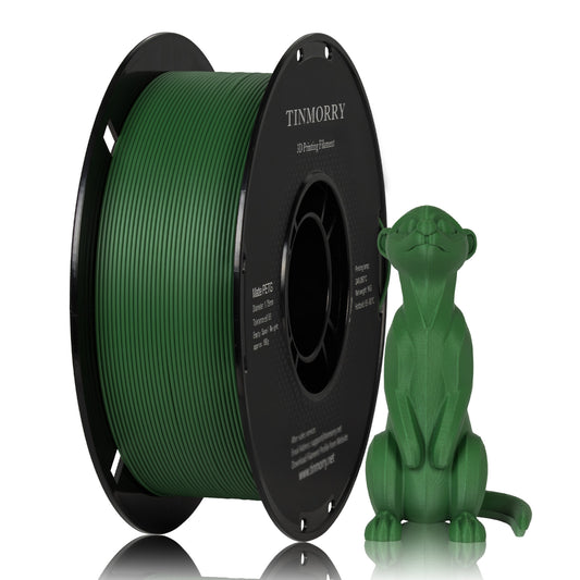 Matte PETG 3D Printer Filament 1.75mm, 1 KG, Matte Emerald Green