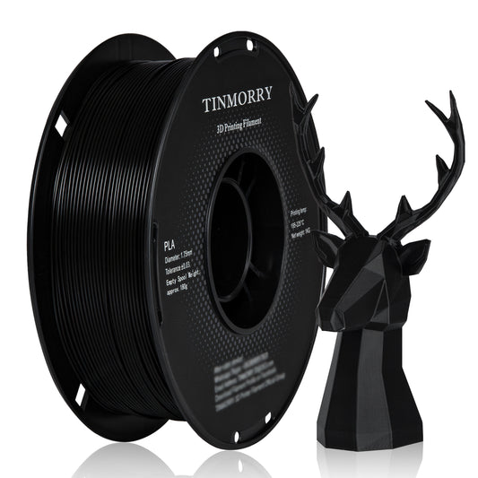 Regular PLA 3D Printer Filament 1.75mm, 1 KG,   Black