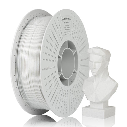 Marble PLA 3D Printer Filament 1.75mm, 1 KG, White