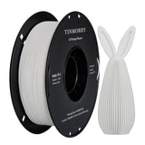 Matte PLA Filament 1.75mm 1kg, TINMORRY 3D Printer Filament 1 Spool, Matte White