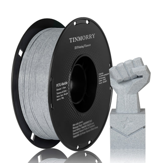 Marble PETG 3D Printer Filament 1.75mm, 1 KG, Marble Granite