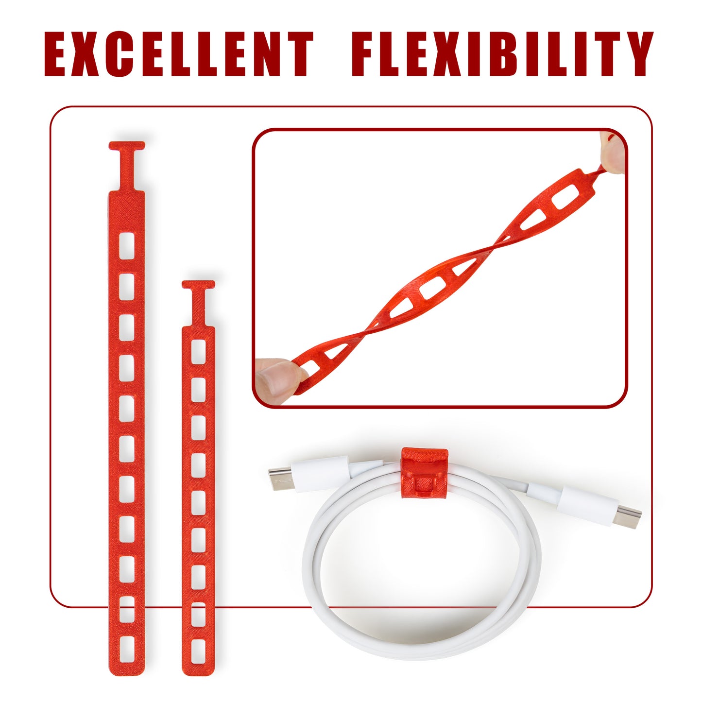 95A TPU 3D Printer Filament 1.75mm, 1 KG,Skin