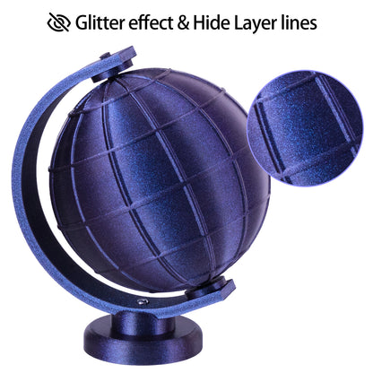 Galaxy PETG 3D Printer Filament 1.75mm, 1 KG, Galaxy Jewel Blue