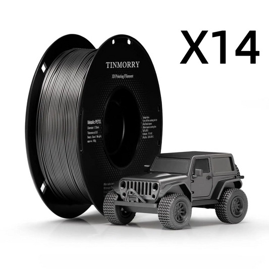 14 Rolls Metallic PETG  Filament, 1 KG 1 Spool