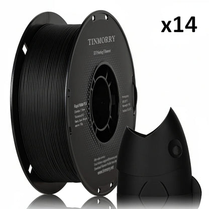 14 Rolls Matte PLA Filament, 1 KG 1 Spool