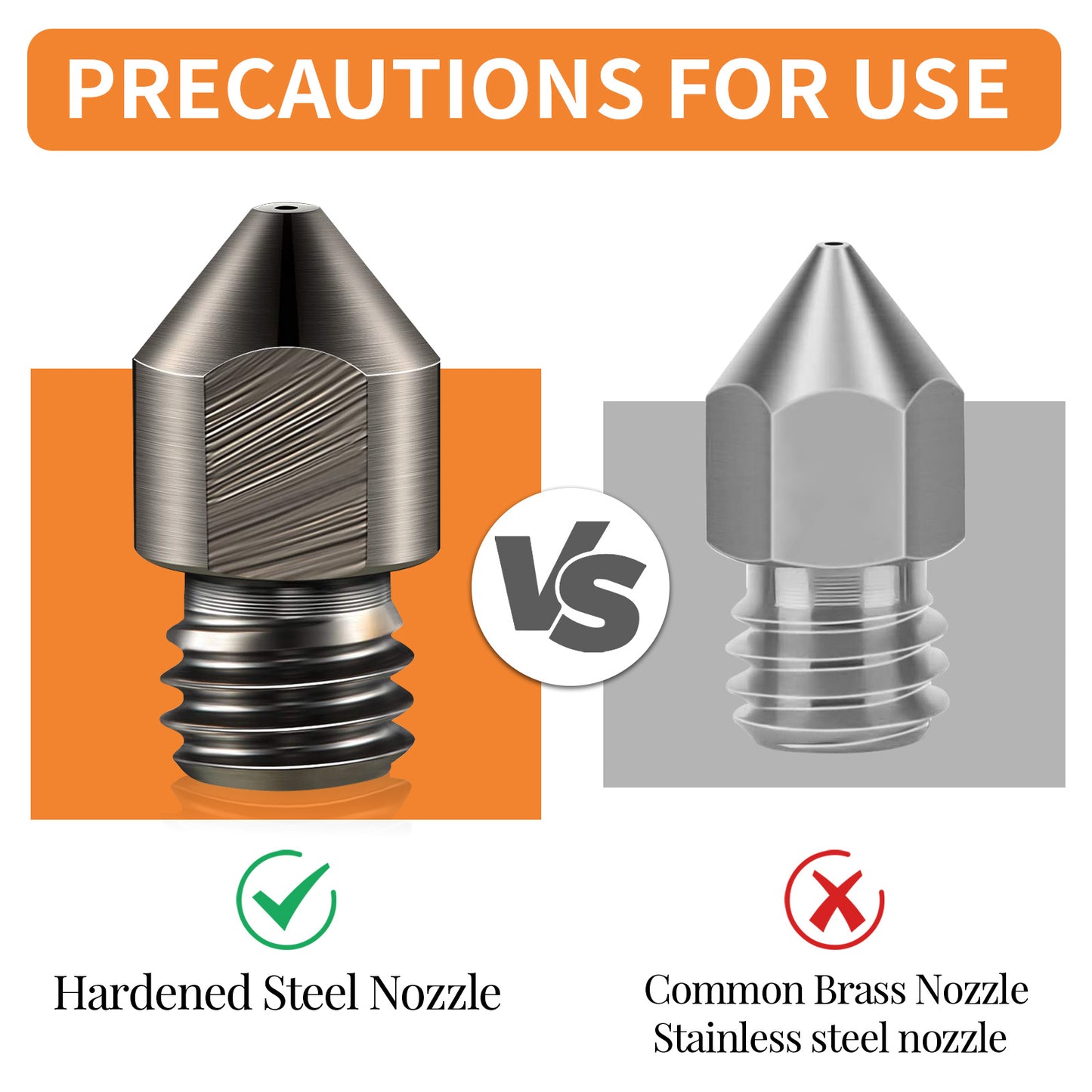 TINMORRY Glasfaserverstärktes PETG-Filament, hochschlagfestes PETG-GF-3D-Druckfilament, Haltbarkeit und Steifheit, perfekt kompatibel mit Bambu Lab FDM-3D-Drucker, 1 kg, 1 Spule, Frosted Orange 