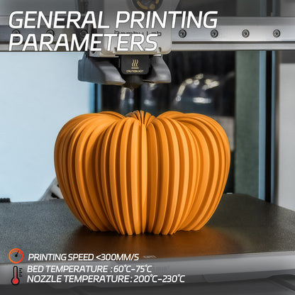 Matte PLA 3D Printer Filament 1.75mm, 1 KG, Matte Orange