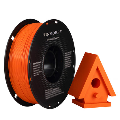 ASA 3D Printer Filament 1.75mm, 1 KG, Orange