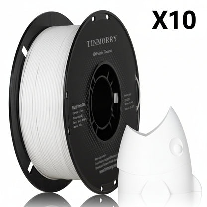 10 Rolls Matte PLA Filament, 1 KG 1 Spool