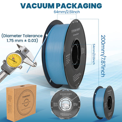 Rapid PETG-Eco 3D Printer Filament 1.75mm, 1 KG, Baby Blue