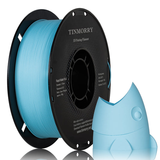 Matte PLA 3D Printer Filament 1.75mm, 1 KG, Matte Light Blue