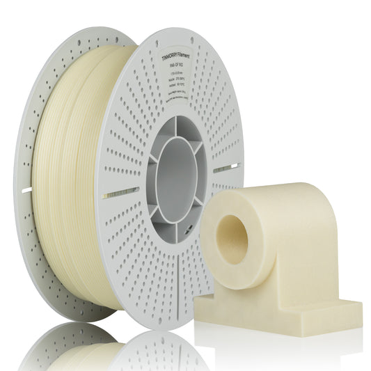 Glass Fiber Reinforced PA6 Filament, 1 KG 1 Spool, Jade White
