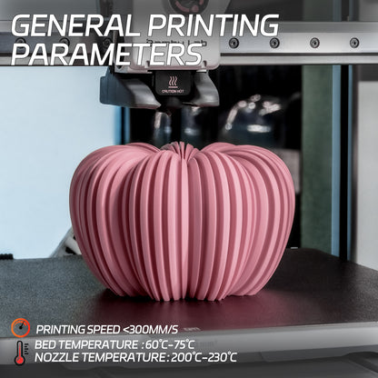 Matte PLA 3D Printer Filament 1.75mm, 1 KG, Matte Pink