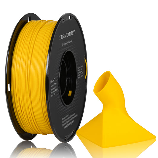 Glass Fiber PC 3D Printer Filament 1.75mm, 1 KG, Carter Yellow