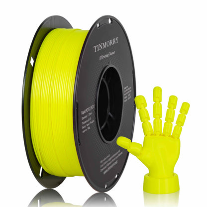 Rapid PETG-Eco 3D Printer Filament 1.75mm, 1 KG, Fluorescent Yellow