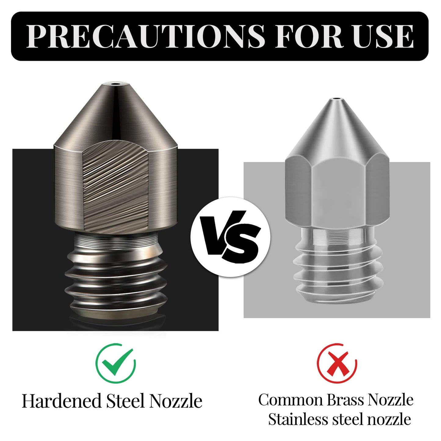 2 Rolls Value Pack & Save | Carbon Fiber PETG Filament, 1 KG 1 Spool, Black