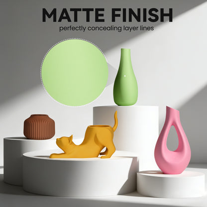 TINMORRY Mattes PLA-Filament 1,75 mm, PLA-3D-Druckfilament, kompatibel mit Bambu Lab FDM-3D-Drucker, 1 kg, 1 Spule, Schwarz 