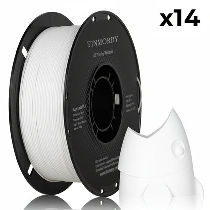 14 Rolls Matte PLA Filament, 1 KG 1 Spool