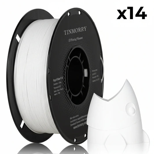 14 Rolls Matte PLA Filament, 1 KG 1 Spool
