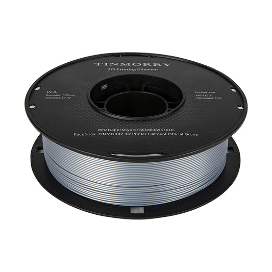 Regular PLA 3D Printer Filament 1.75mm, 1 KG, Regular Silver