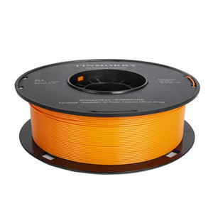 <transcy>PLA Filament 1,75mm 1kg, TINMORRY PLA 3D-Druckmaterialien für 3D-Drucker, 1 Spule, Orange</transcy>