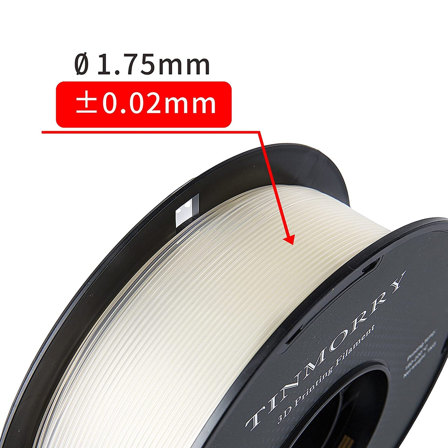 Regular PLA 3D Printer Filament 1.75mm, 1 KG, Transparent