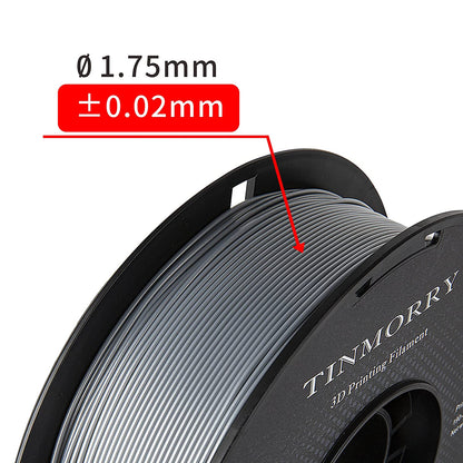 Regular PLA 3D Printer Filament 1.75mm, 1 KG, Regular Silver