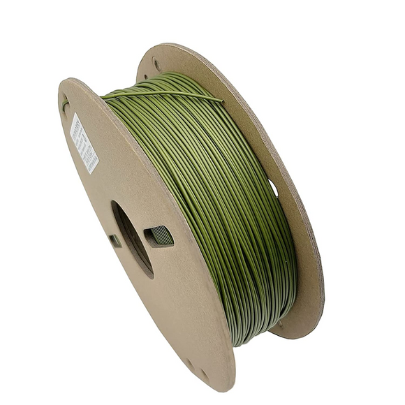 Matte PLA (Pro) Filament 1.75mm, TINMORRY Filament 1.75 PLA with Cardboard Spool, Olive Green