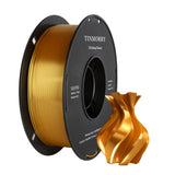 Filament 1.75 PLA, TINMORRY PLA Filament 1.75 mm, Filament-3D-Druckmaterialien, 1 KG 1 Spool, Silk Gold